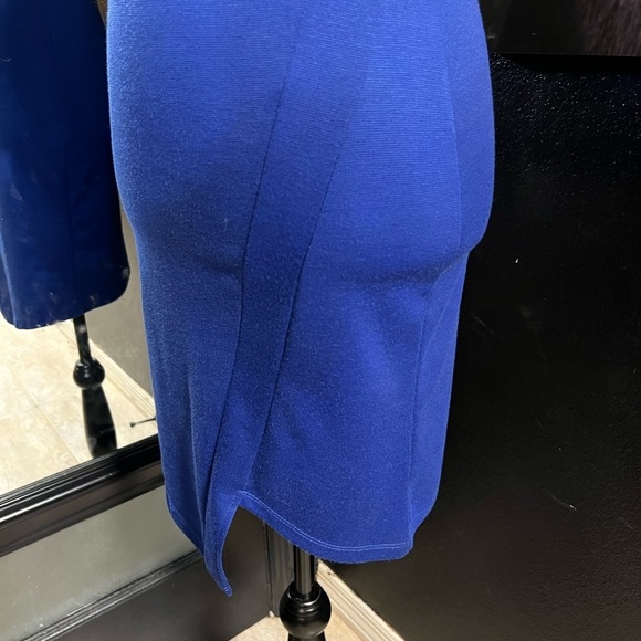 💙EUC-SEXY GUESS BLUE SPAGHETTI STRAP ASYMMETRICAL DRESS 💙SZ S - Picture 3 of 8